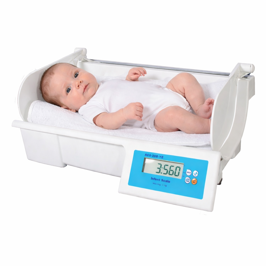 BALANZA PEDIÁTRICA CON TALLÍMETRO ACS-20B-YE