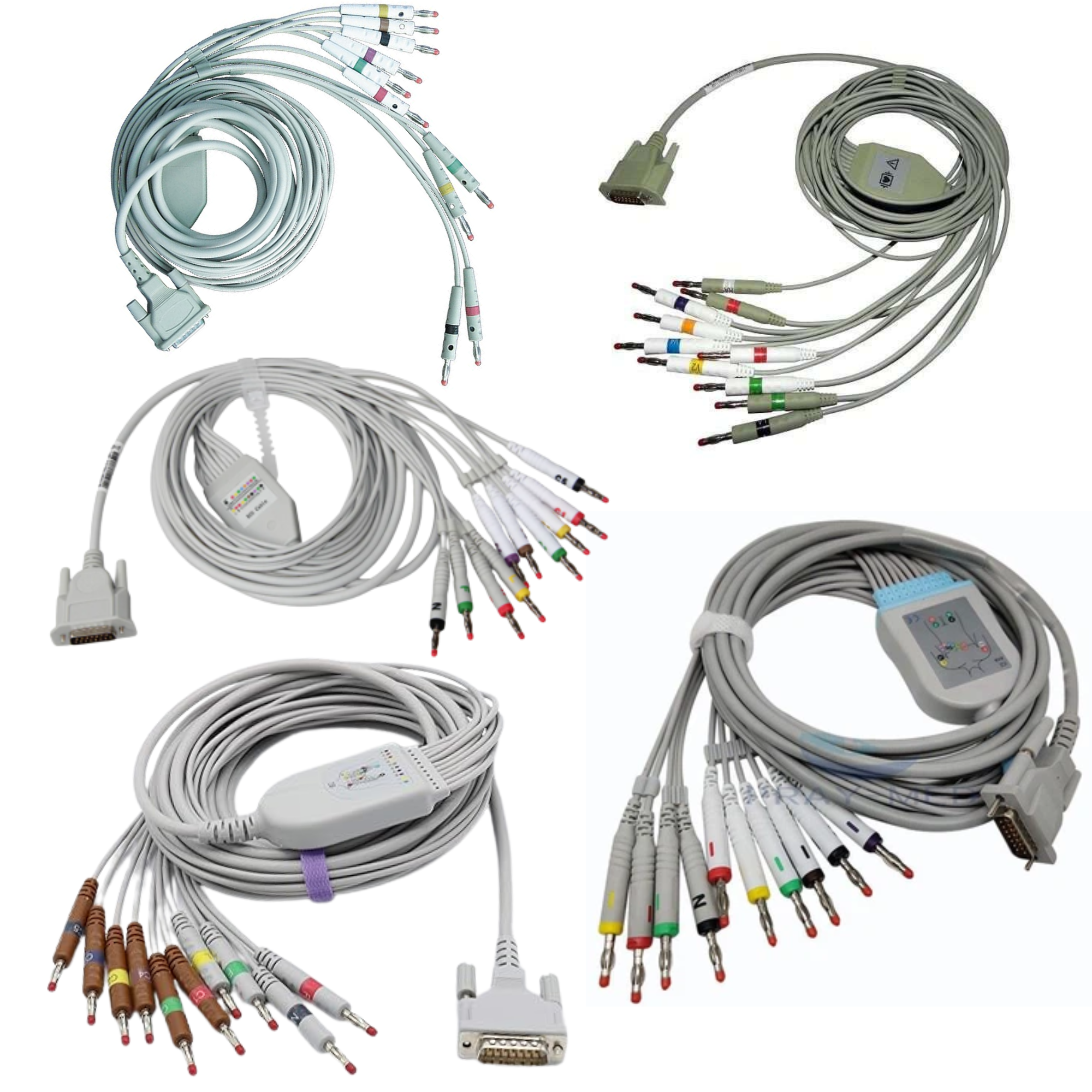 Cable ECG Terminal Tipo Banana
